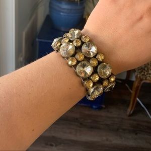 Plunder large gem bracelet